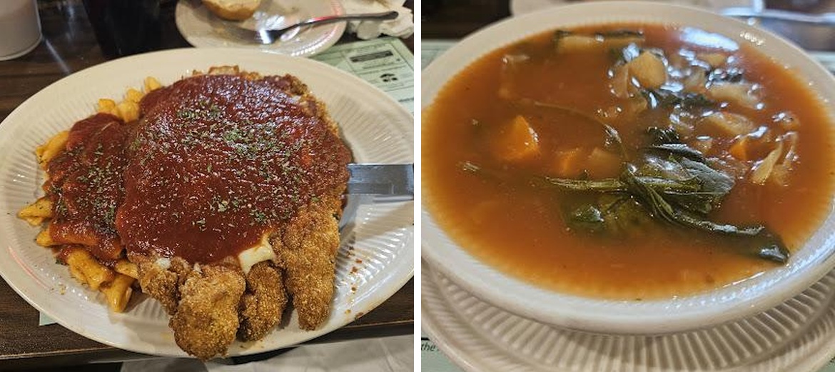 Covered Bridge Inn Menu